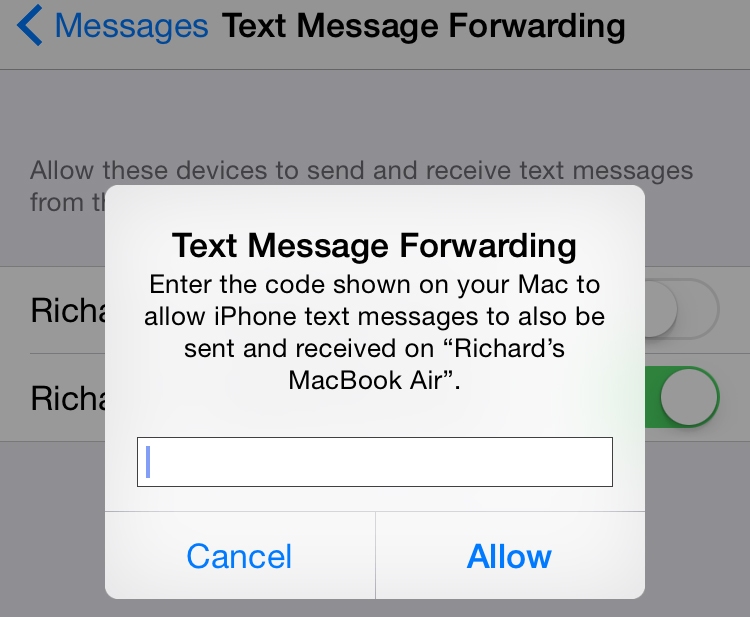 mac text messages